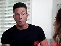 hot step-sister tells him this can't keep happening!