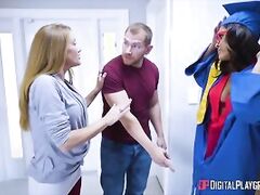 Impressive Latina goes down for daddy's dick