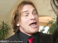 white stepdad fucks daughter hard