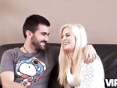 VIP4K. Guy doesn’t know all the sex tricks, so GF’s stepdad helps