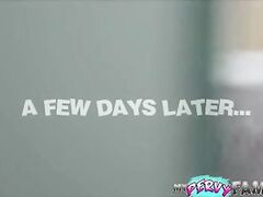 Step-s. Bends Mom Over to GIVE His Gift